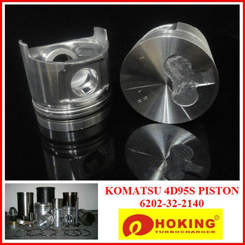 Komatsu Auto Parts Diesel Engine 4D95S Piston 6202-32-2140