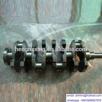 For KOMATSU 6D108 engines spare parts crankshaft cast iron/forged steel 6222-31-1101 for sale with high quality