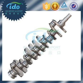 Forged Steel Excavator Crankshaft for Komatsu S6D110 Excavator Engine Crankshaft