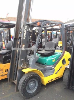 used 2.5 ton/2.5ton/2.5t Komatsu forklift truck FD25,Used forklift 2.5 ton, FD25-14 / 2.5 Ton forklift price