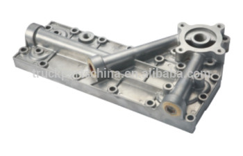 engine parts 6207-61-5110 6d95 oil cooler cover for Excavator