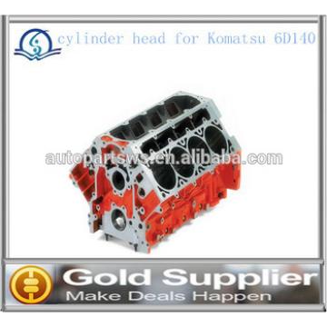 Brand New cylinder head for Komatsu 6D140 with high quality and most competitive price.