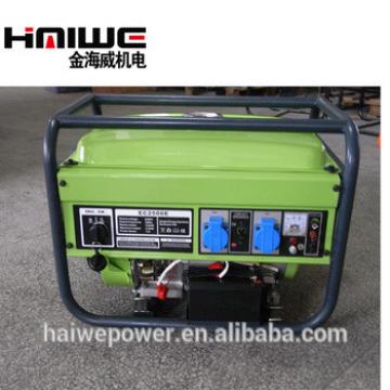 Hot sale China factory air-cooled gasoline generator set 2kva, 7.5hp gasoline generator for sale