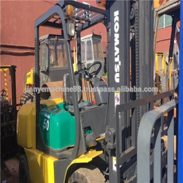 Durable Used Komatsu 5 ton diesel Forklift price FD50AT-7