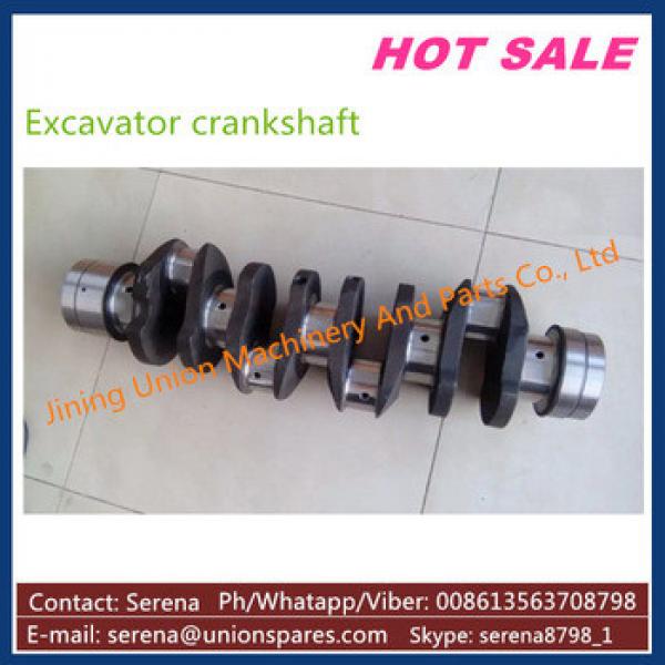 casting diesel engine excavator crankshaft for Komatsu PC300-6 S6D108 6D108 6222-31-1101 #1 image