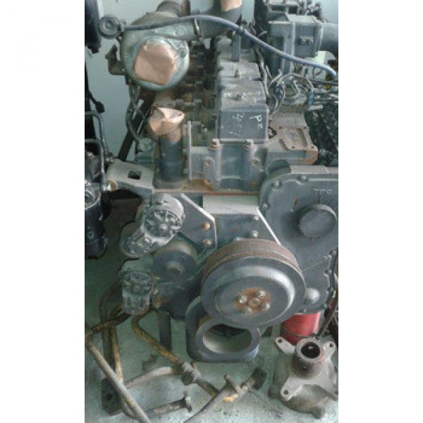 Used original PC200-7 excavator S6D102 engine assembly #1 image