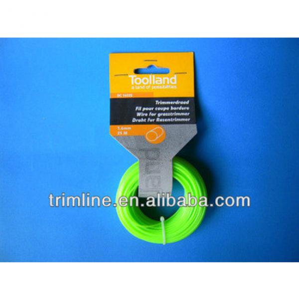 nylon trimmer line for brush cutter with card head packing #1 image