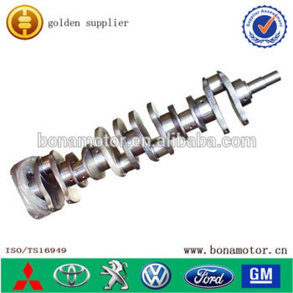 auto parts for Komatsu engine 6D108 6222-31-1101casting crankshaft #1 image