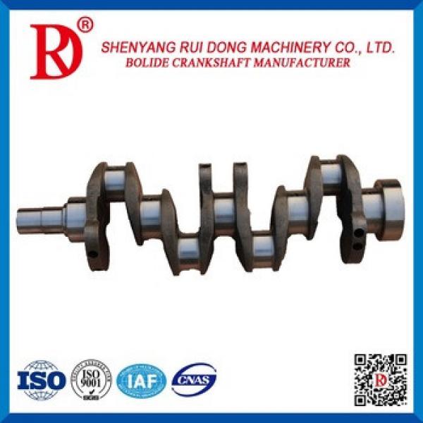 factory wholesale high precision competitive price custom OEM:6204-31-1201 steel engine crank shaft for 4D95L #1 image