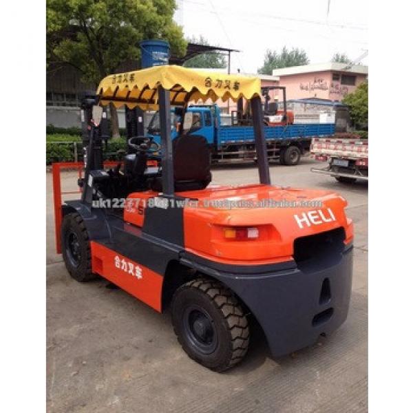 high quality new price 5ton Heli cpcd50 forklift for sale in shanghai yard #1 image