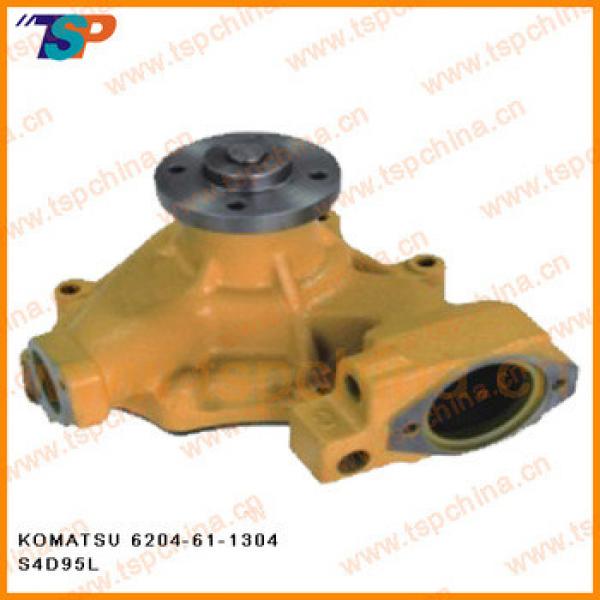 KOMATSU water pump for Construction machinery part 6204-61-1304,S4D95L #1 image