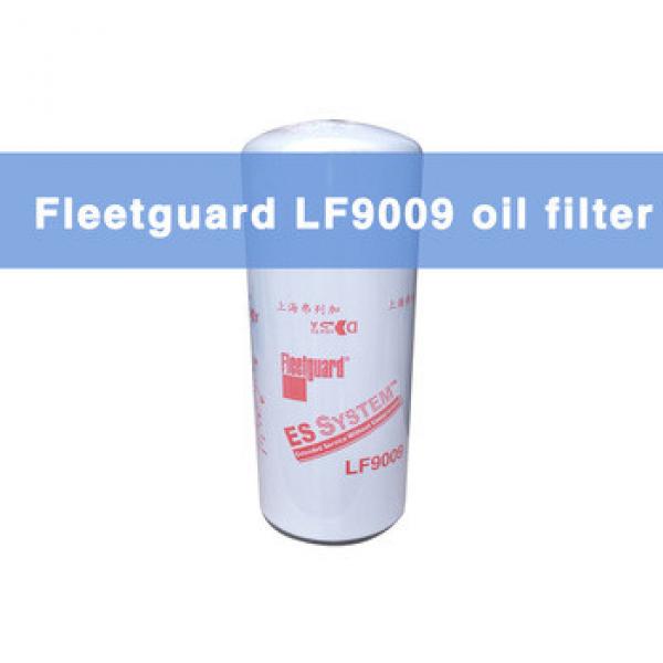 Fleetguard 3401544 lube oil filters LF9009 for Engine parts heavy equipment Komatsu kobelco excavator/Hyundai #1 image
