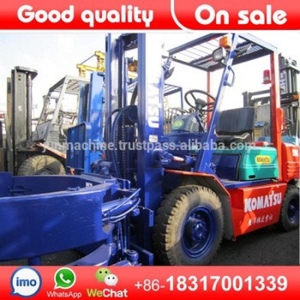 Komatsu 3ton paper roll clamp forklift for sale #1 image