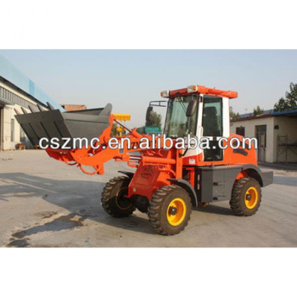 electric mini compact wheel loader 912 wheel loader with 4WD Euro3 engine hydraulic joystick for exporting quick hitch #1 image