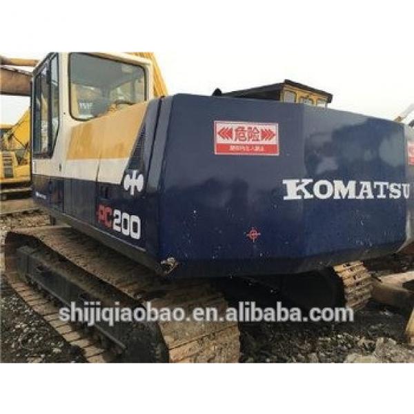komatsu pc200-5 used excavator for sale #1 image