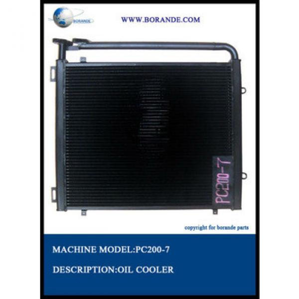 excavator hydraulic oil cooler PC200-7 #1 image