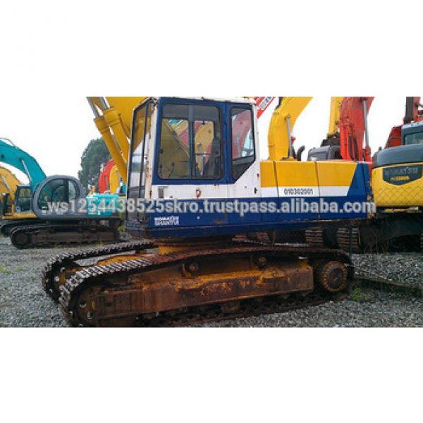 nice work condition komatsu pc200-5 excavator for sale #1 image